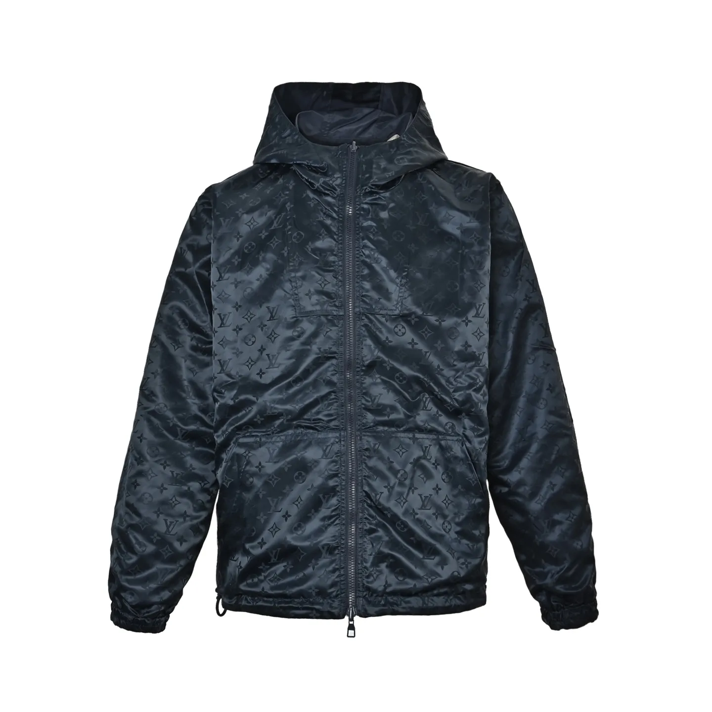Louis Vuitton/Louis Vuitton pin dark pattern jacquard reversible jacket jacket